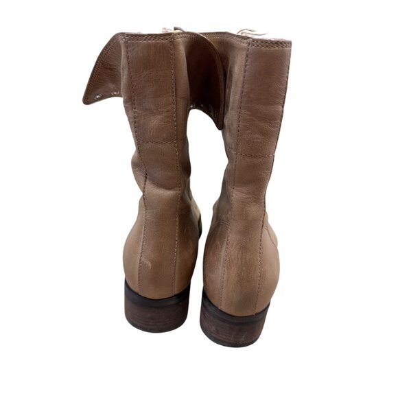 Cole Haan Tan Leather Lace-Up Ankle Boots 10B SKU 7174 - Picture 5 of 11